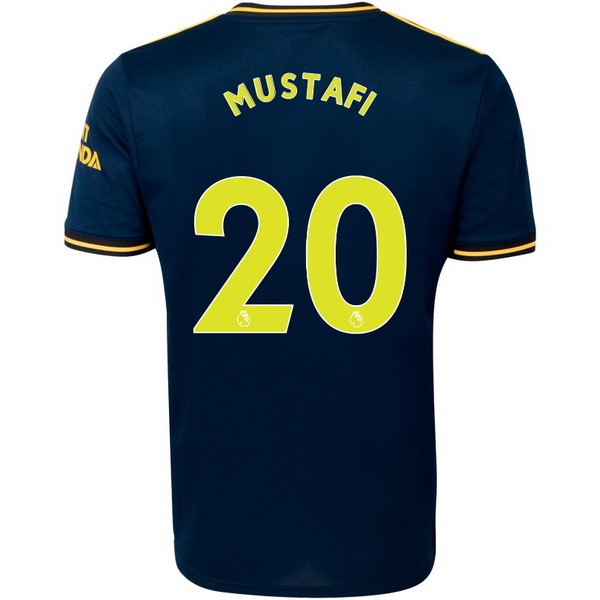 Maillot Football Arsenal NO.20 Mustafi Third 2019-20 Bleu